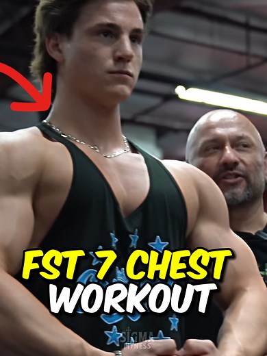 🔥 Best FST-7 Chest Workout for Chest Growth by GOAT Coach Hany Rambod ft. @david.j.butler | 🏆 #fst7 #fst7training #cbum #hanyrambod #chestday #chestworkout #foryou #davidbutler #gymtiktok