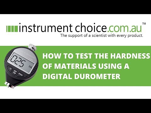 How to Test the Hardness of Materials Using a Digital Durometer