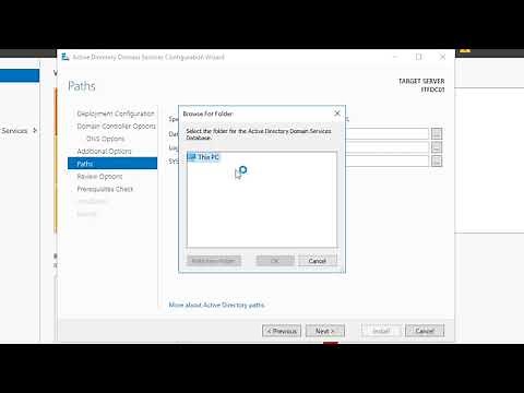 How to install Active Directory (AD DS) and build a Domain Controller
