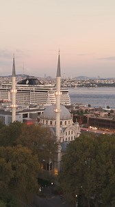 MSC Splendida and Explora I at dusk—two icons making Istanbul’s skyline even more magical ✨ | MSC Cruises