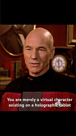 You are merely a virtual character existing on a holographic tablet#shortvideo #shorts #foryou