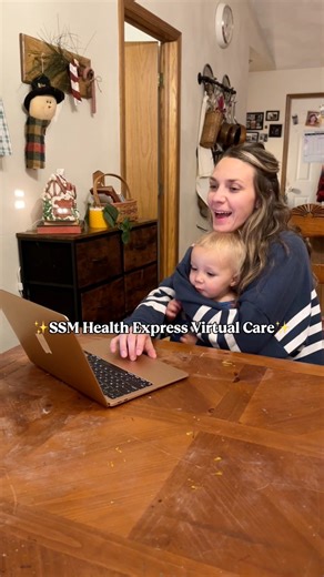 Icy roads? Sneezy kids? Instead of bundling everyone up and risking the cold, I stayed home and used SSM Health Express Virtual Care. With just my computer, I did a video visit for under $60—no car seats, no waiting room, no extra stress.SSM Health Express Virtual Care is super flexible: you can do a video visit (face-to-face with a licensed SSM provider) or an e-visit (fill out a short questionnaire and get a treatment plan via email). They treat a wide range of minor illnesses and injuries — t