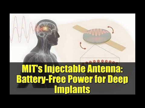 MIT's Injectable Antenna: Battery-Free Power for Deep Implants