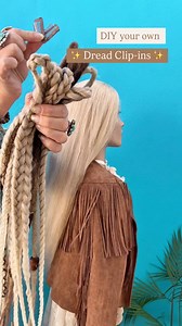 28K views · 2K reactions |  DIY your own DREAD Clip-ins  Wearing...
