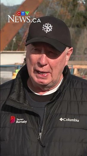 Massive overpass installed on B.C. highway