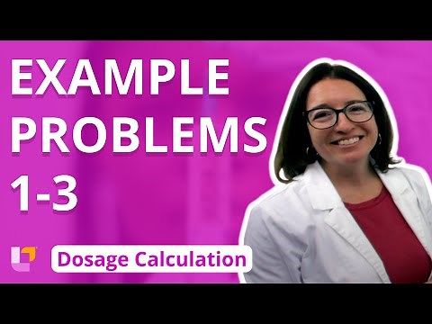 Nursing Dosage Calculations - Easier Than You Think! Example Problems 1- 3 | ‪@LevelUpRN‬