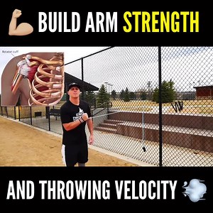 18K views · 76 reactions | Here's how to build arm strength and throwing velocity using nothing but a band and 3 quick rotator cuff exercises.  | Ultimate Baseball Training | Facebook