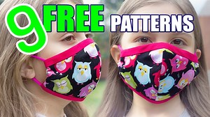 STEP by STEP tutorial: How to Sew THE VERY BEST Fitted Fabric Face Masks for Kids. |Colorful fabric Face Masks for Kids and Adults too. | How to Sew Fashion Face Masks for kids. | Face Masks with BIAS TAPE. I will show you how to sew two facemasks styles. #kidsfacemasks #withne #facemasksforadults #masks4all MATERIALS NEEDED: The Fabric of your choice | I am using 100% COTTON. THE MEASUREMENTS will depend on the size of the PATTERN. For example: If the surrounding of the pattern measure 7”, you 