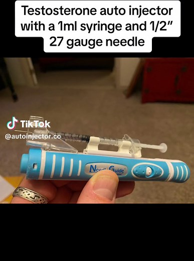 Testosterone auto injector - fast, easy, paln free!