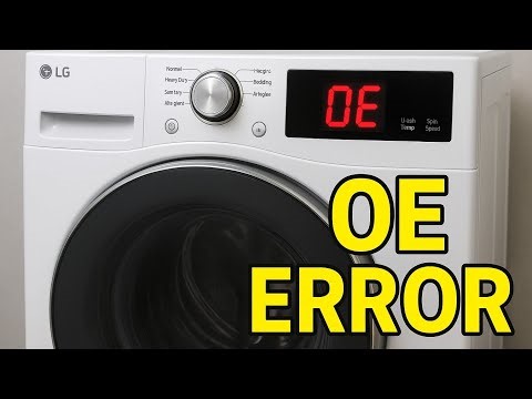 Washing Machine OE Error? Quick & Easy Drain Fix You Can Do!