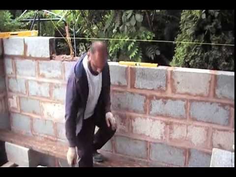 How i build a concrete block shed