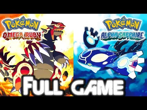 POKÉMON OMEGA RUBY & ALPHA SAPPHIRE Gameplay Walkthrough FULL GAME (Nintendo 3DS)