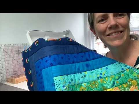 Quilt as You Go Table Runner Demo