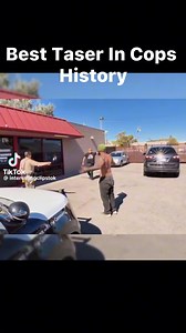 78K views · 2.6K reactions | Best taser deployment in the history of all taser deployments. Well… maybe not but damn close! | U.S. Law Enforcement | Facebook