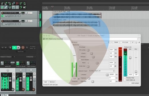 How To Sidechain In REAPER (Step-By-Step Guide)