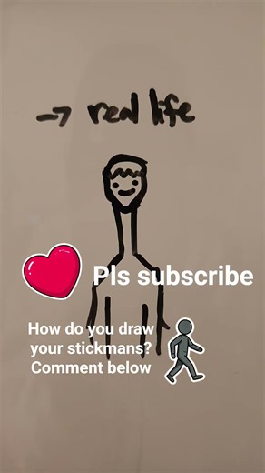 How do you draw your stick people?