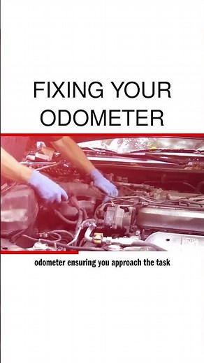 Fixing your odometer