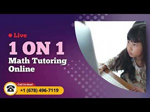 Math One-on-One Online Tutoring | Improve Your Skills with Expert Tutors