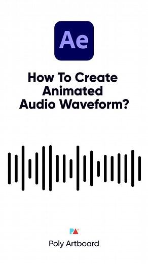 Creating Animated Audio Waveform in After Effects Tutorial