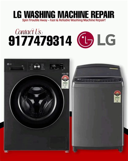 LG Front & Top Load Washing Machine Repair - Same-Day LG Washing Machine Repair#washingmachinerepair