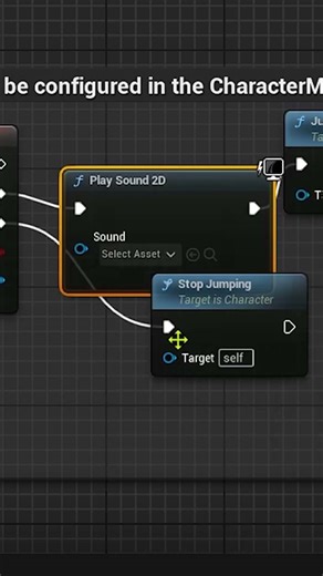Jump Sound in UE5 #shorts