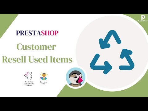 PrestaShop Module - Customer Resell Used Items