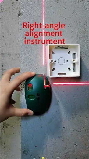 Hardware tool accessories Right-angle alignment instrument
