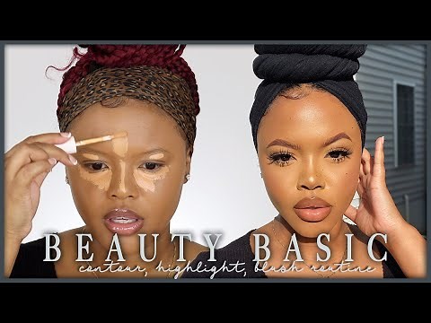 My Flawless Contour, Highlight, + Blush Routine for Beginners (Step by Step)