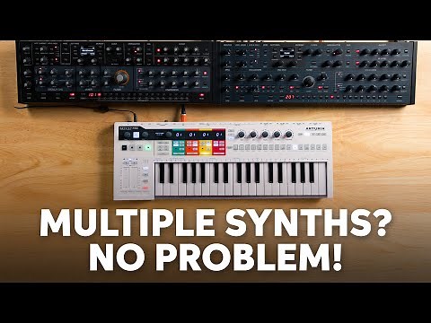 How to Use a MIDI Keyboard Controller with One or More Synth Modules