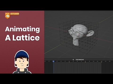 How to animate with a lattice in Blender [2.83]