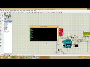 Circuit Simulation of Sun Tracking Solar Panel on Proteus
