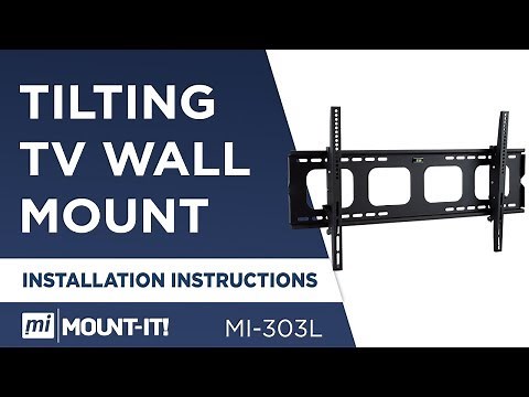 Tilting TV Wall Mount Bracket | Assembly (MI-303L)