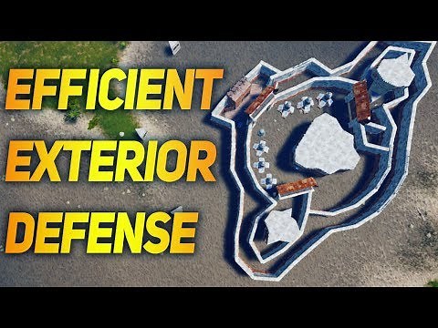 Outside Base Protection | Rust Base Defense Design