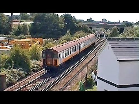 Class 423 & 421 EMUs | Portcreek Junction | 19th August 2000