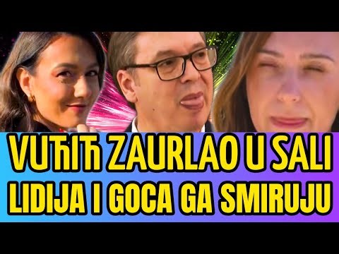 Aleksandar Vučić, Lidija Makragić, Gordana Uzelac, N1, javno obraćanje, Palata Srbija (16.12.2025)
