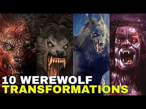 Top 10 WEREWOLVES: The most Terrifying Werewolf Transformations in Fiction