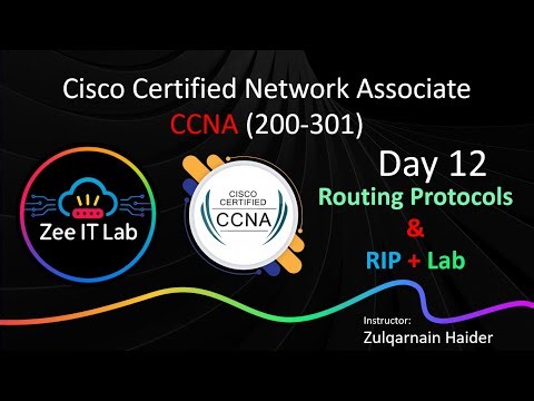 CCNA Day 12 | Routing Protocols Explained + RIP Lab | Cisco CCNA 200-301 | Zee IT Lab