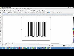COREL DRAW TUTORIALS - CONVERT A BARCODE TO VECTOR