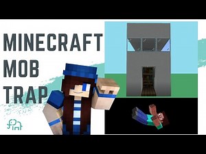 How to Build a Minecraft Mob Traps | Beginner Minecraft Building Tutorial