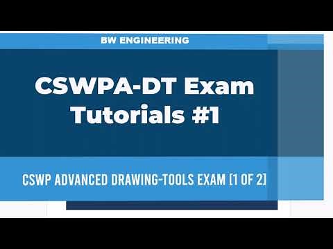 CSWPA-DT(Drawing Tools) Exam Practice | Part-I (7 Question out of 20) | Solidworks Certificate