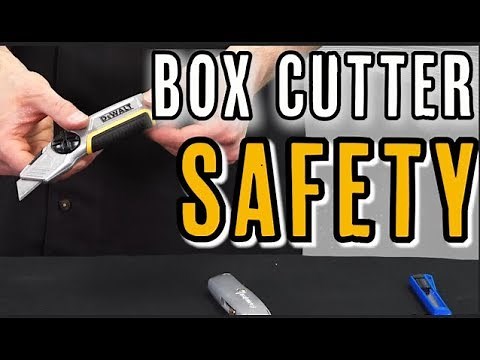 BOX CUTTER SAFETY