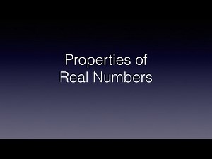 Properties of Real Numbers (Tagalog/Filipino Math) Civil Service Exam