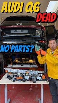 £60,000 Audi Q6 BRICKED by ONE Tiny Fuse After a Crash 😳⚡