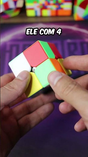 NOVO RECORDE MUNDIAL NO 2X2 COM 0.43 SEGUNDOS #cubomagico