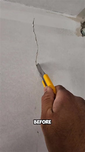How to Repair Wall Cracks Properly: Carve, Wet, and Tape