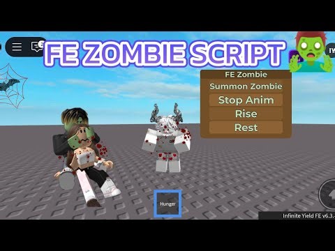 FE🧟‍♂️ ZOMBIE ANIMATION SCRIPT *PASTEBIN*