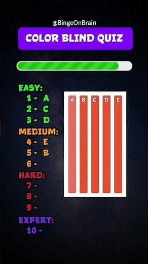 🎨 Can You Spot the Different Color? | Colorblind Test Challenge! 👁️🧠