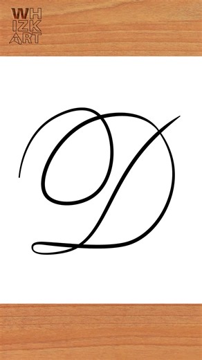 Mastering Cursive Writing: How to Write a Cursive D