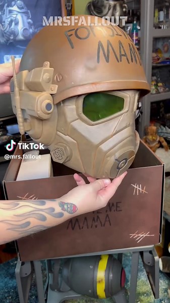 Adding the NCR Desert Ranger Helmet to my Fallout Collection #fallout #mrsfallout