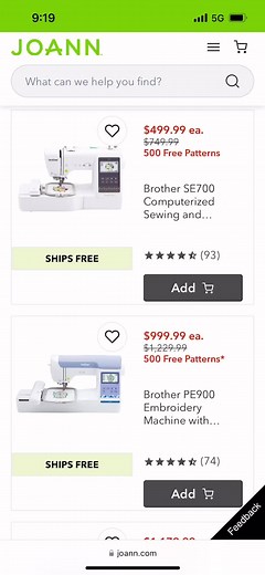 Recomendaciones para máquinas de bordado Brother